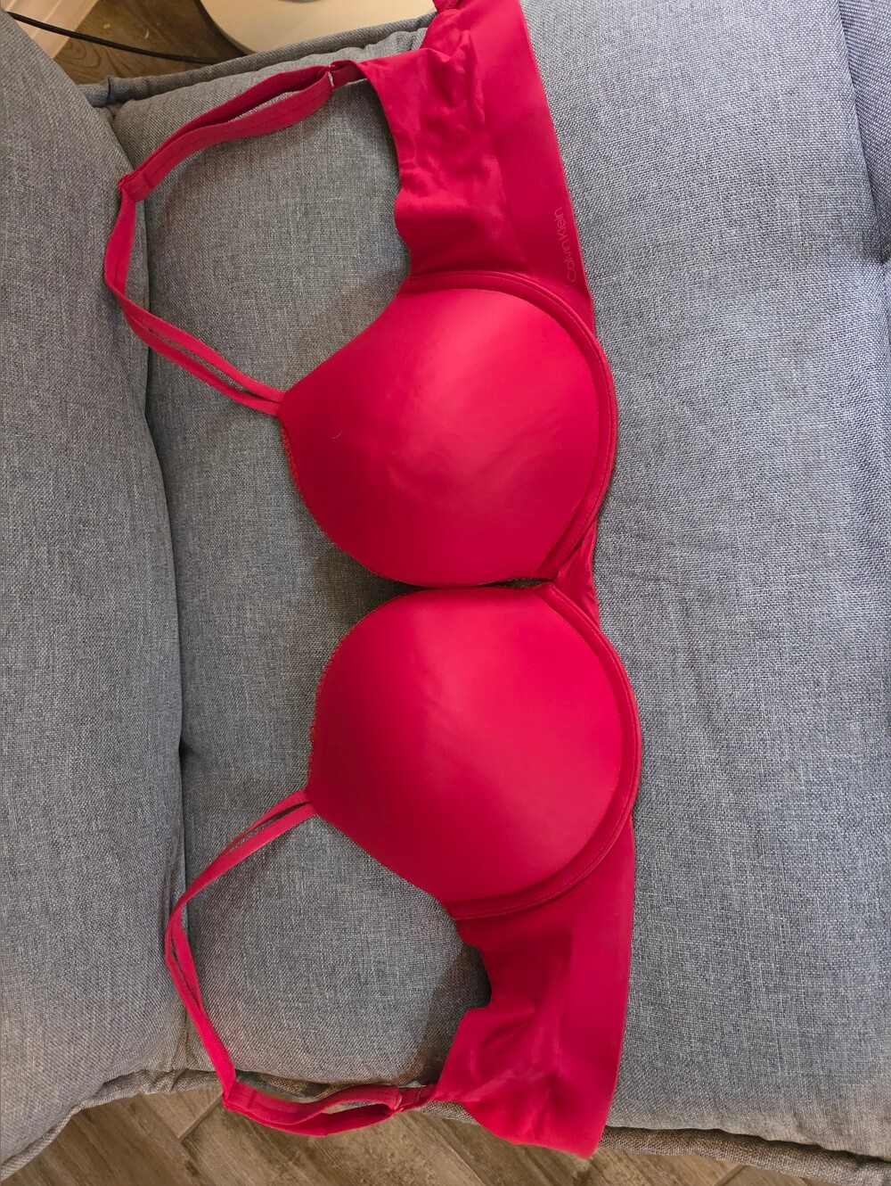 Calvin Klein Smooth T-Shirt Bra - Bright Pink